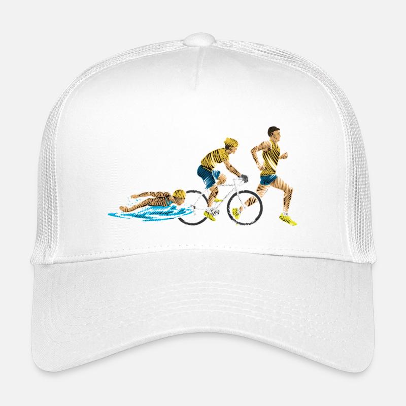 Triathlon Relay: Swim-Cycle-Run Kids’ Trucker Cap