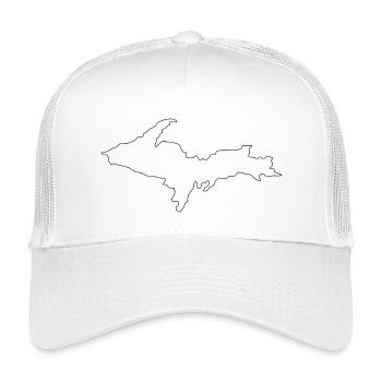 Péninsule supérieure du Michigan - Casquette trucker enfant - blanc - Devant