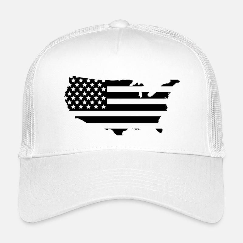 Carte des États-Unis Casquette trucker enfant