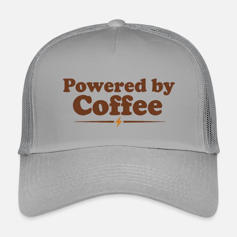 Angetrieben von Kaffee Kinder Trucker-Cap