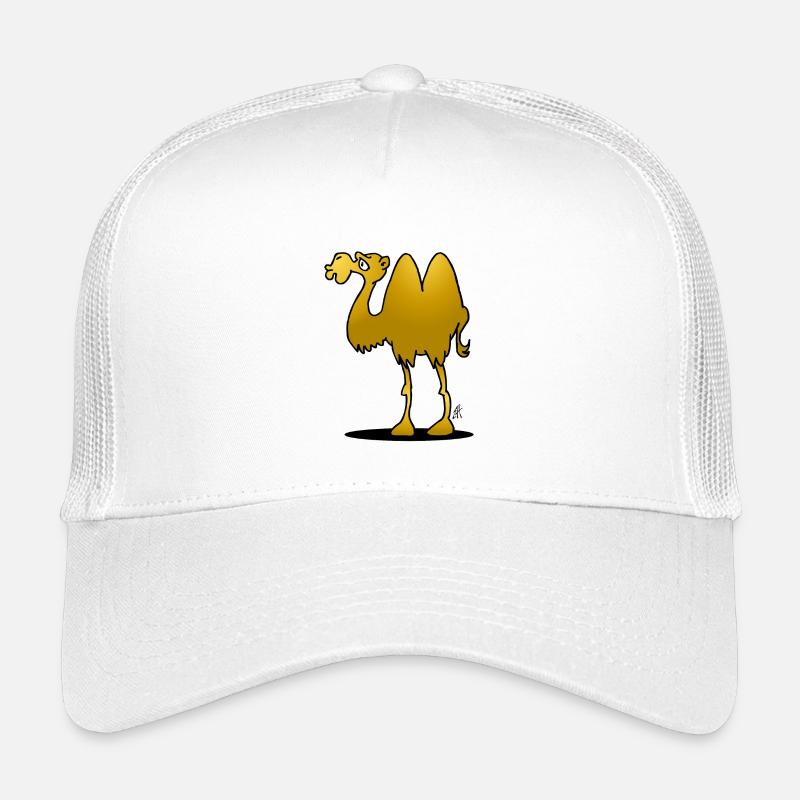 Whimsical Camel Cartoon Illustration Kids’ Trucker Cap
