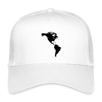 America - Kids’ Trucker Cap - white - Front