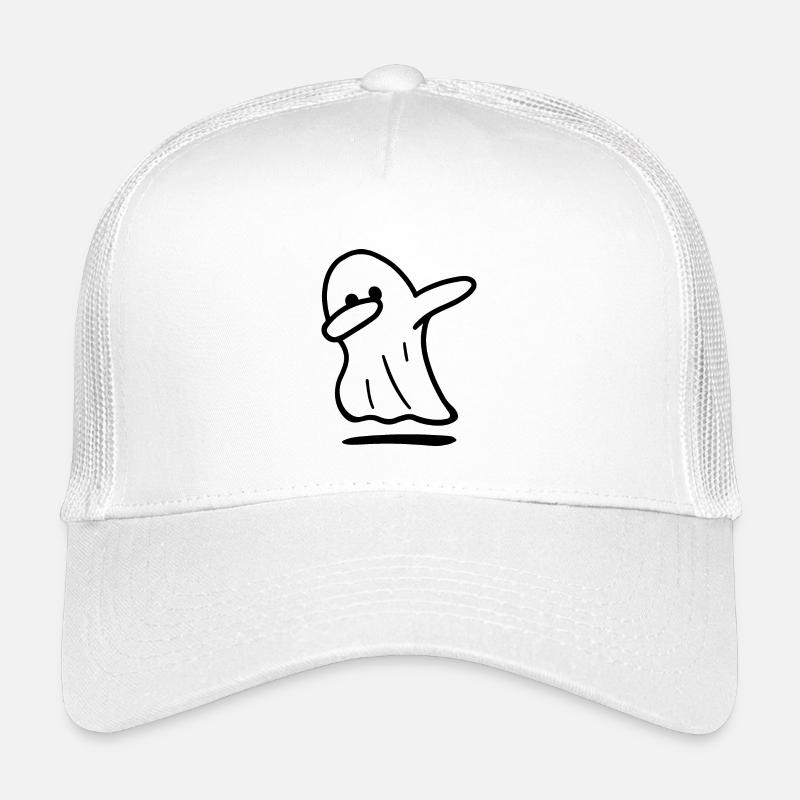 Fantôme / fantôme drôle / halloween / dabbing ghost Casquette trucker enfant