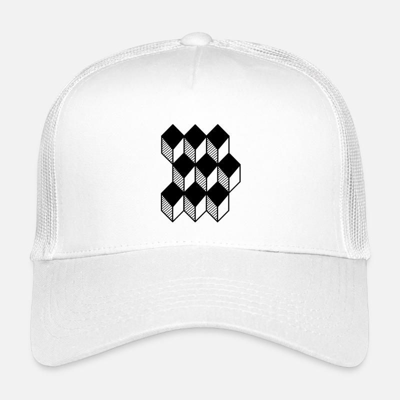 cube 3D Casquette trucker enfant