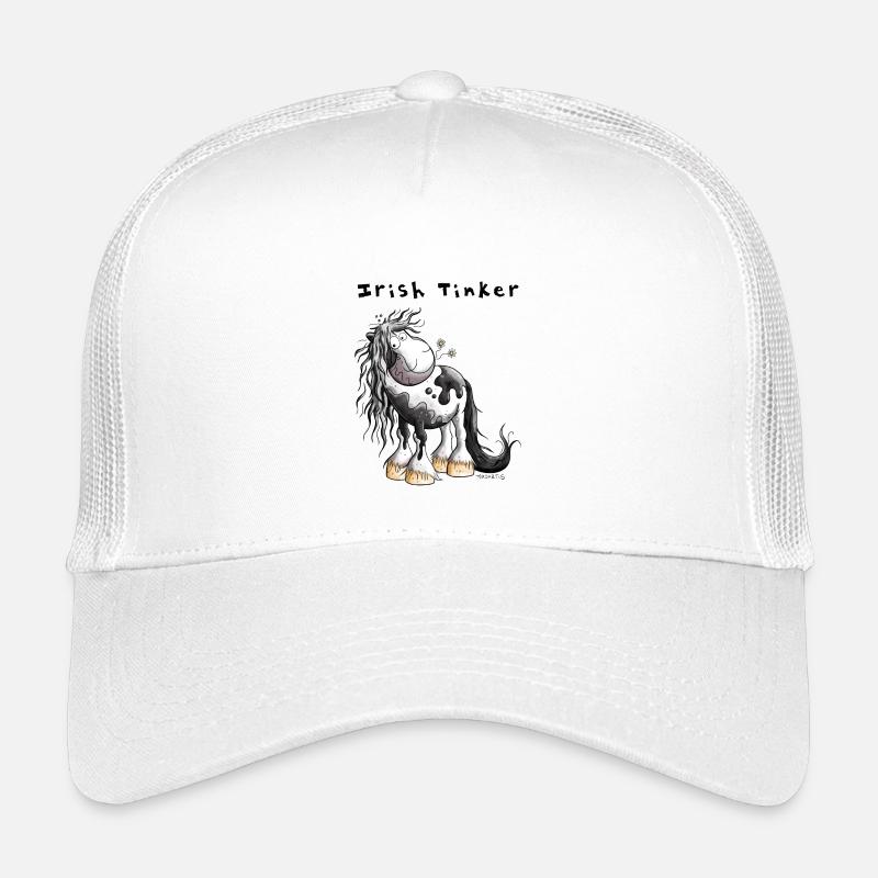 Süßer Irish Tinker - Kinder Trucker-Cap - Weiß