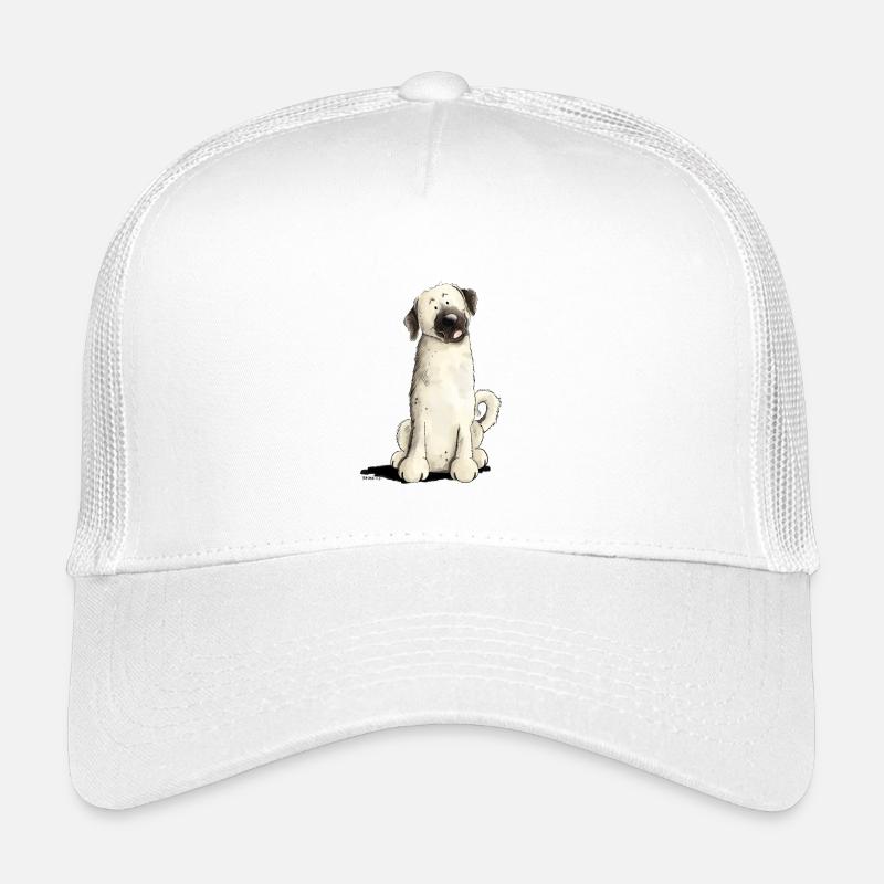 Lustiger Kangal I Comic Hund - Kinder Trucker-Cap - Weiß
