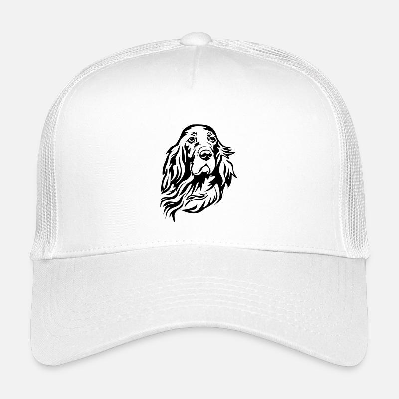 Irish Setter Kopf Kinder Trucker-Cap