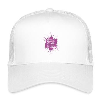 | de l’Arc de triomphe Arc de Triomphe Paris | Éclabousser - Casquette trucker enfant - blanc - Devant