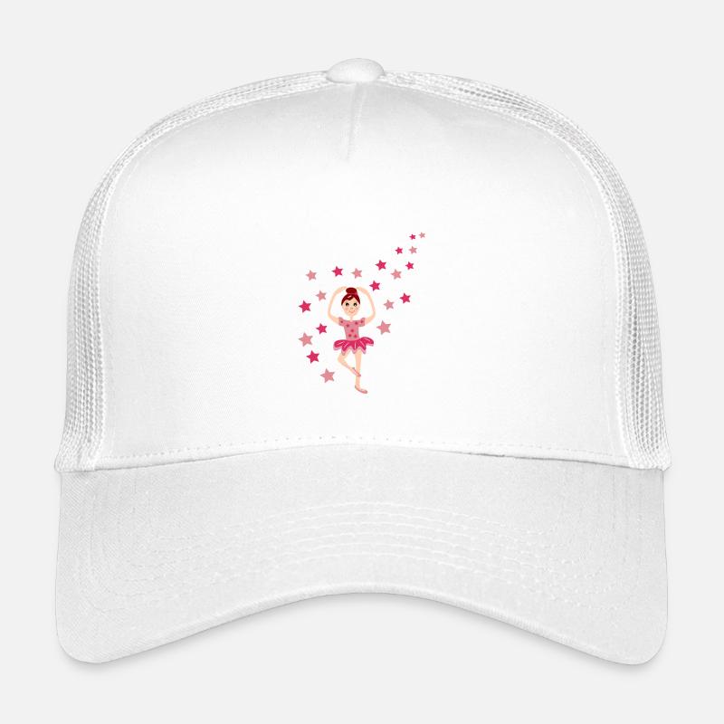 Klassische Tänzerin - Kinder Trucker-Cap - Weiß