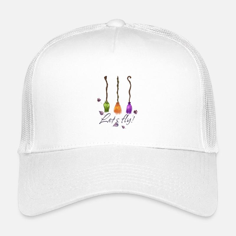 Balai de sorcières Volons! Casquette trucker enfant