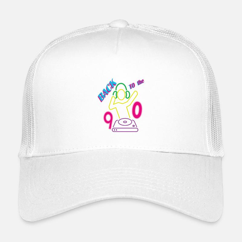 Retour dans les années 90 avec DJ Casquette trucker enfant