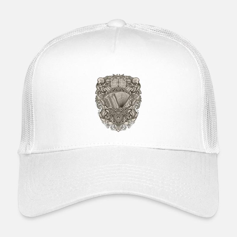 Steirische Harmonika Vintage Illu  | ZiachON! Kinder Trucker-Cap
