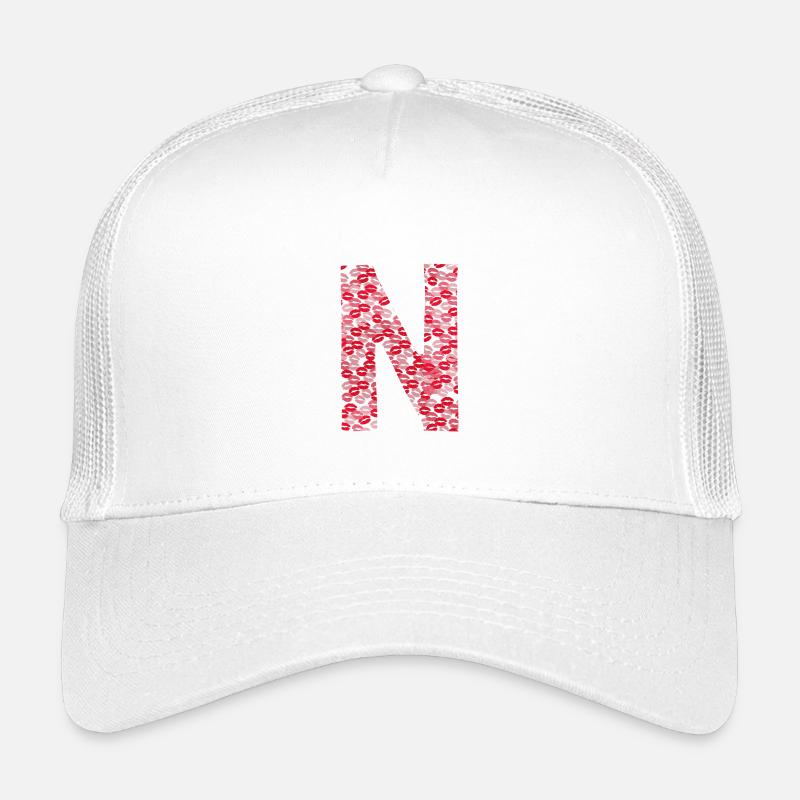 Kiss Hemd - Buchstabe N Kinder Trucker-Cap