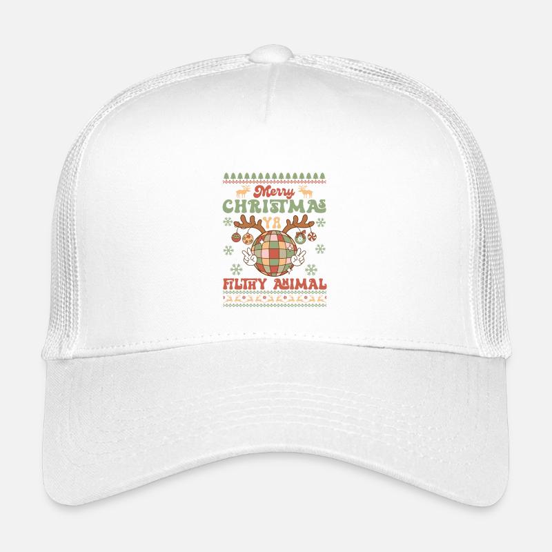 Hässlicher Weihnachtspullover Kinder Trucker-Cap