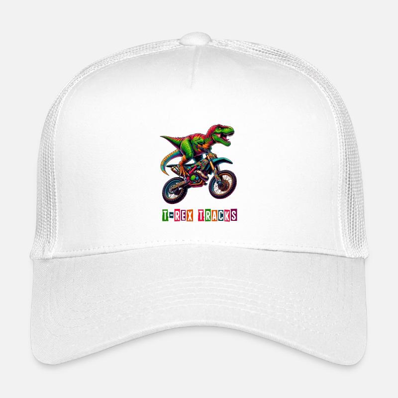 T-Rex Motorrad Design Kinder Trucker-Cap