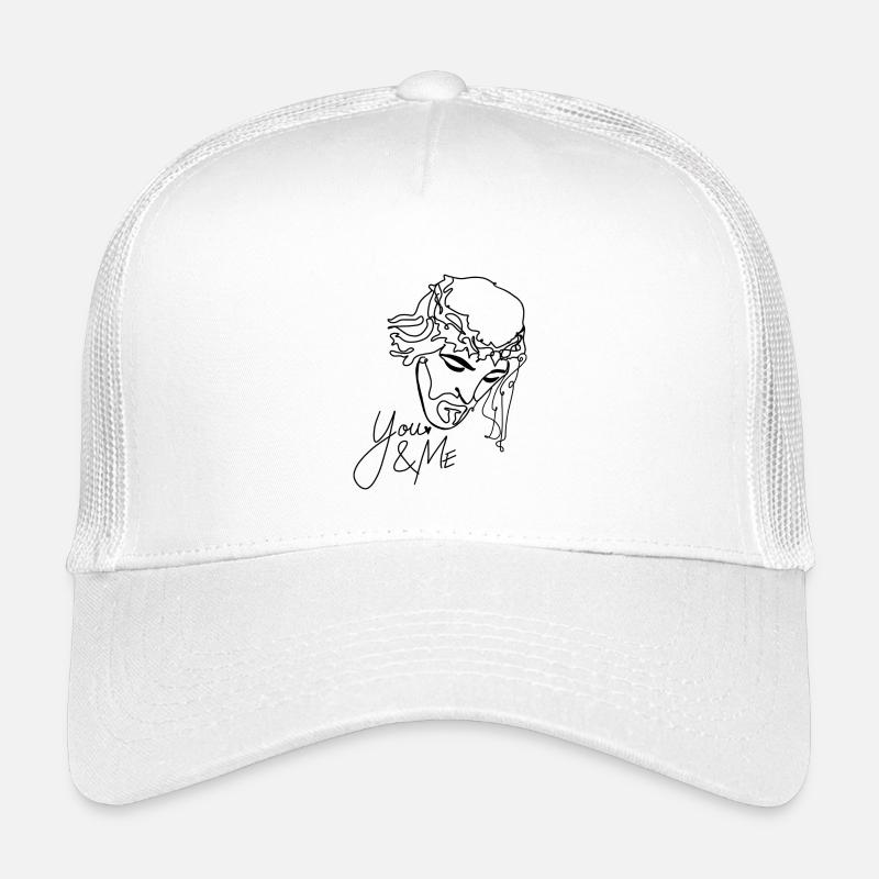 Jesus - Kinder Trucker-Cap - Weiß