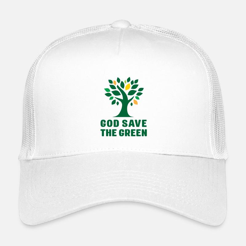 Tag der Erde - Gott schütze das Grün Kinder Trucker-Cap