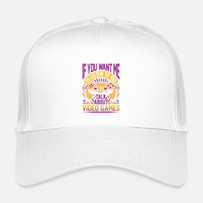 Apropos Videospiele Kinder Trucker-Cap