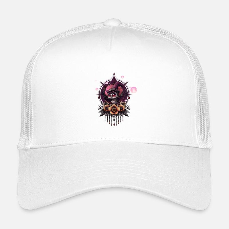 Die Steampunk-Eule: Hüter der Geheimnisse. Kinder Trucker-Cap
