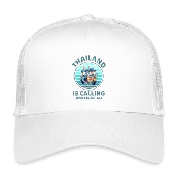 Thailand - Kids’ Trucker Cap - white - Front