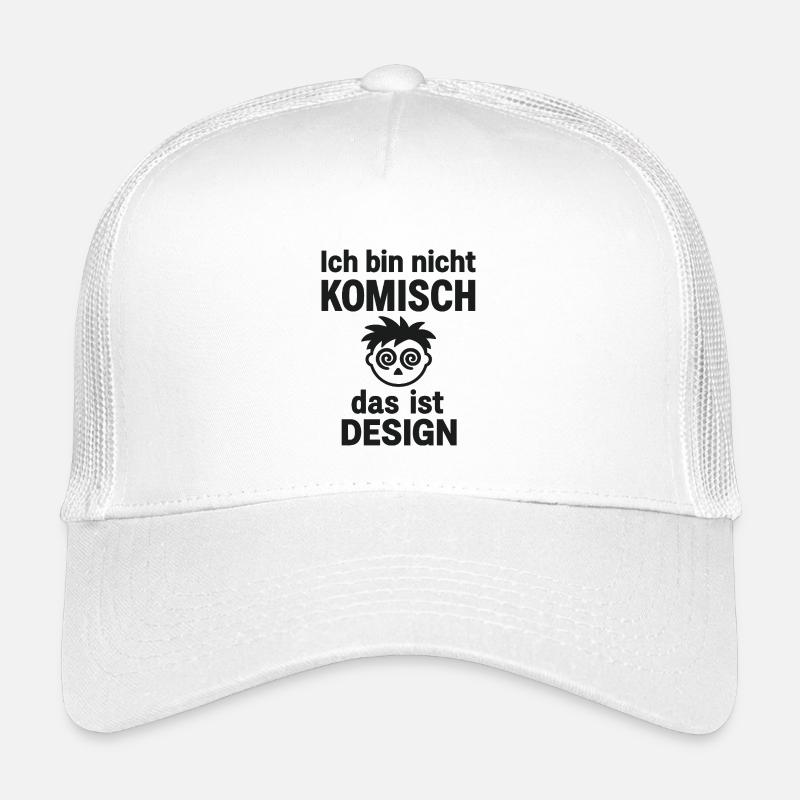 Ich bin nicht komisch Design Kinder Trucker-Cap