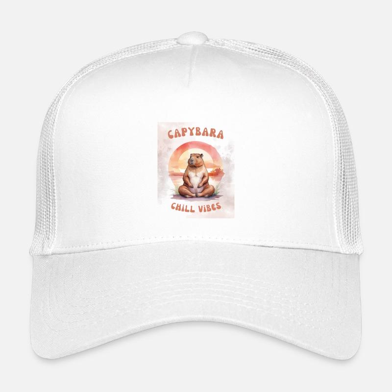 Chill, Relax & Capybara Casquette trucker enfant