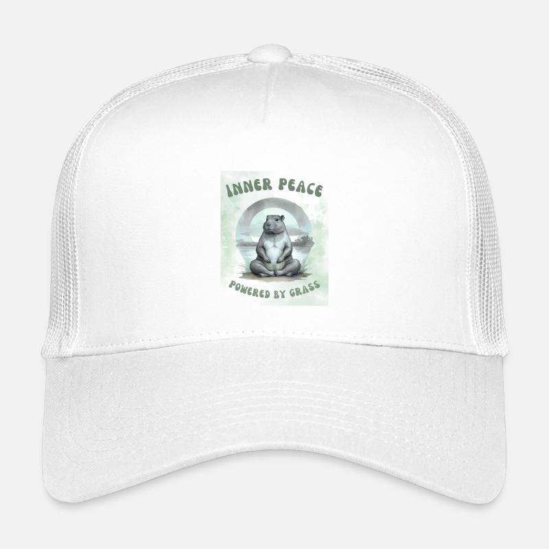 Inner Peace – Powered by Grass Design Kinder Trucker-Cap
