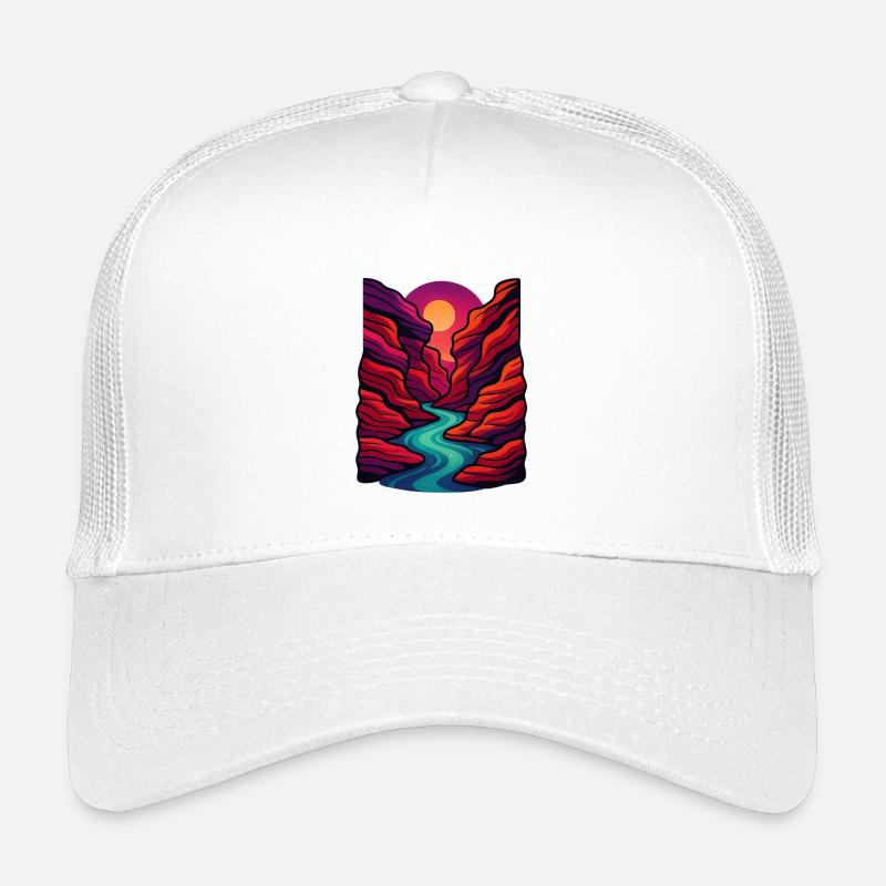 Kristall-Canyon-Rausch Kinder Trucker-Cap