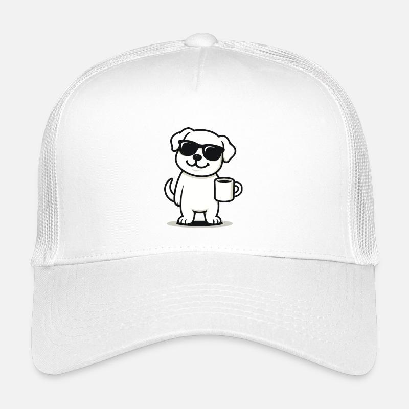 Chiot de café Casquette trucker enfant