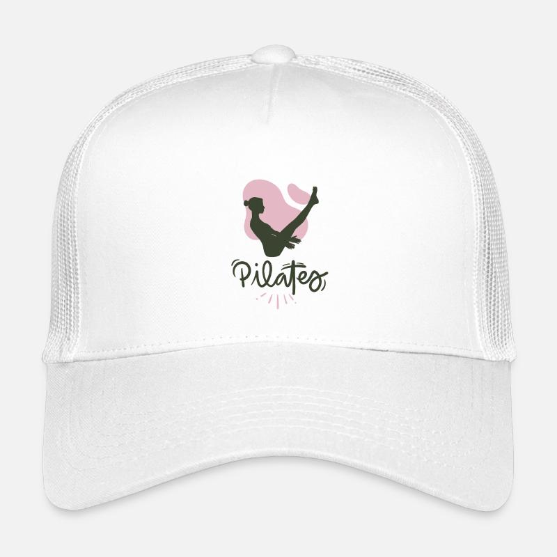 Pilates - Kinder Trucker-Cap - Weiß