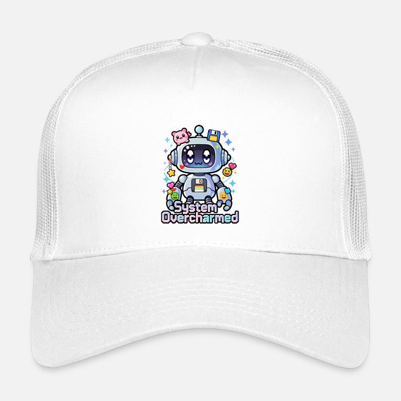 🤖 - System Overcharmed – Roboter mit digitalen Charms Kinder Trucker-Cap