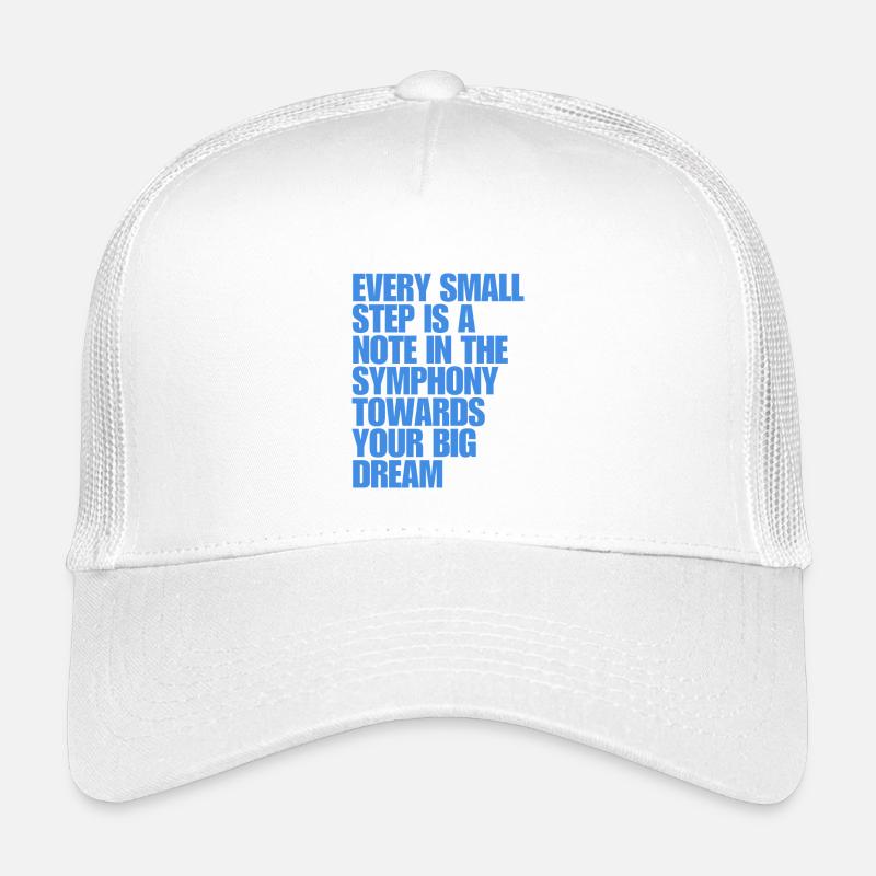 Conception de citation symphonique inspirante Casquette trucker enfant