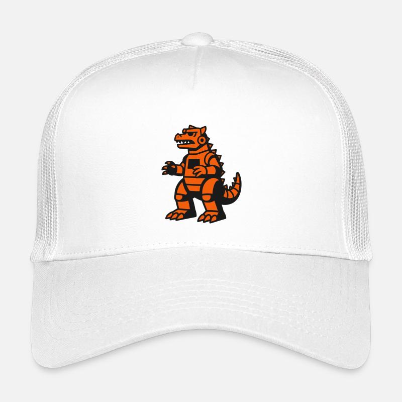 Futuristic Dragon Robot Kids’ Trucker Cap