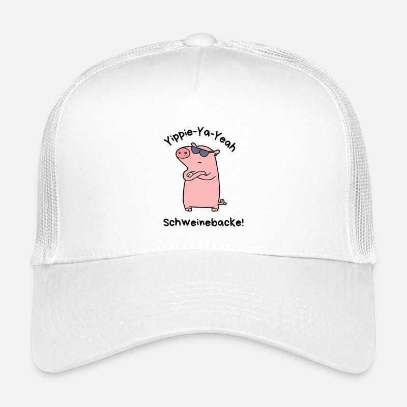Yippie-Ya-Yeah Schweinebacke Kinder Trucker-Cap