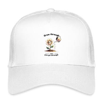 L'amour de soi grandit avec chaque larme - Casquette trucker enfant - blanc - Devant