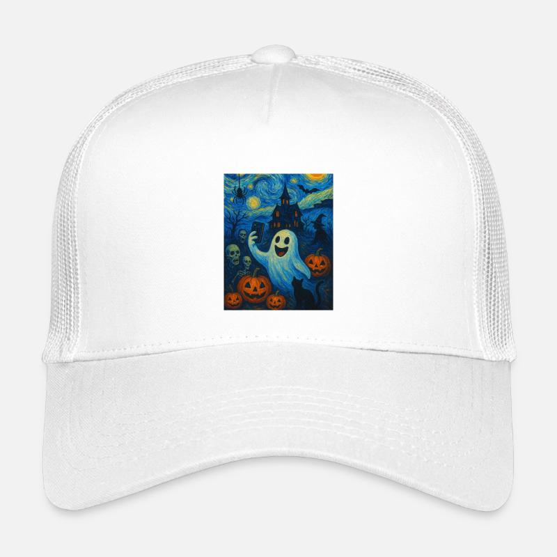 Fantasy Halloween Van Gogh Kids’ Trucker Cap