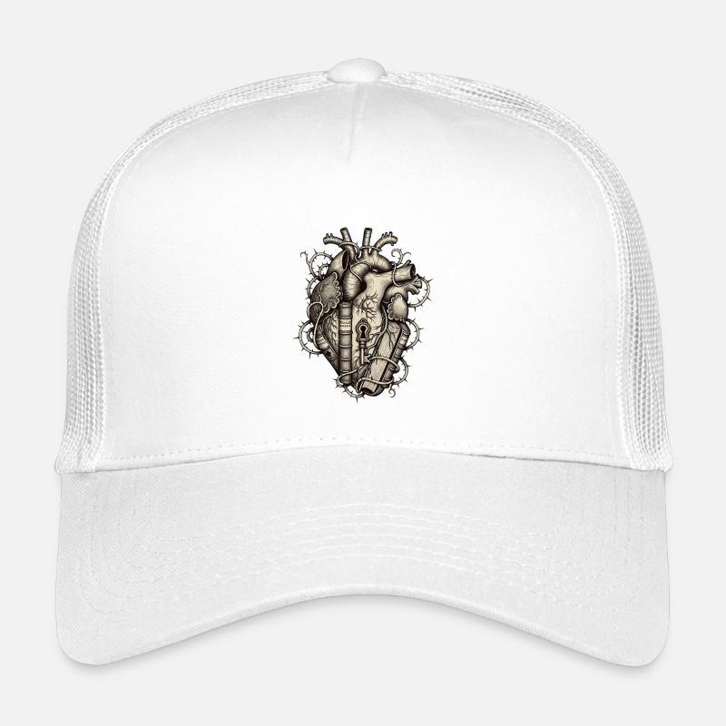 Anatomisches Herz des Bibliophilen Kinder Trucker-Cap