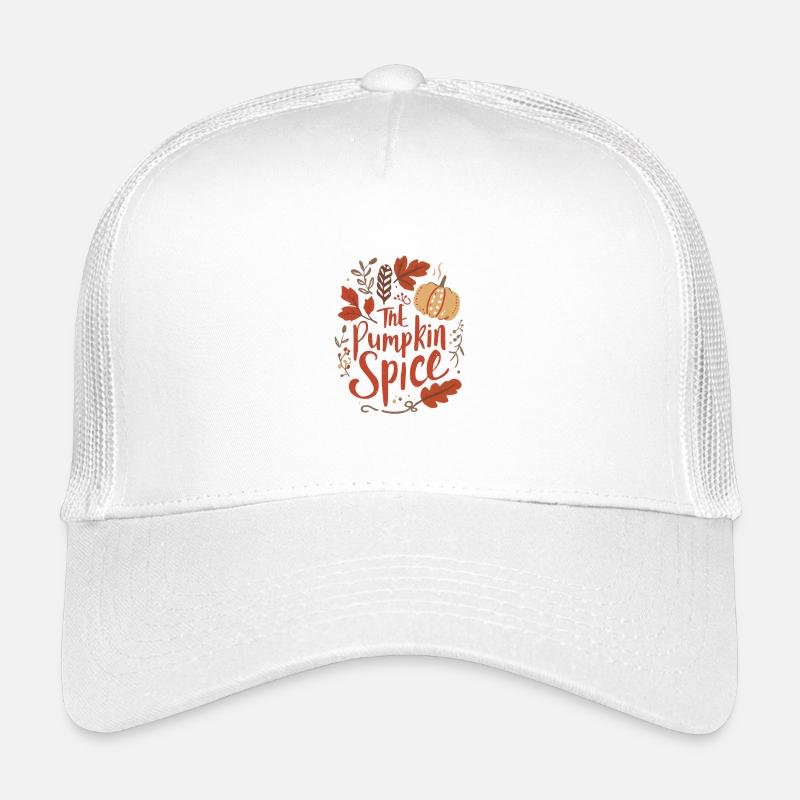 Herbstliches Kürbis-Design mit Blättern Pumpkin  Kinder Trucker-Cap