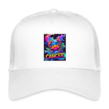 Cancer - Kids’ Trucker Cap - white - Front