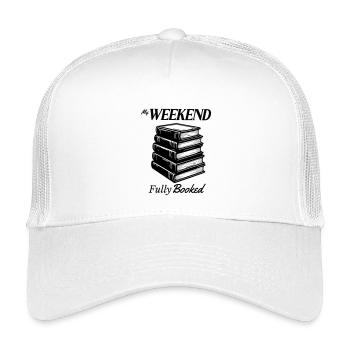 My Weekend Full Booked - Kids’ Trucker Cap - white - Front