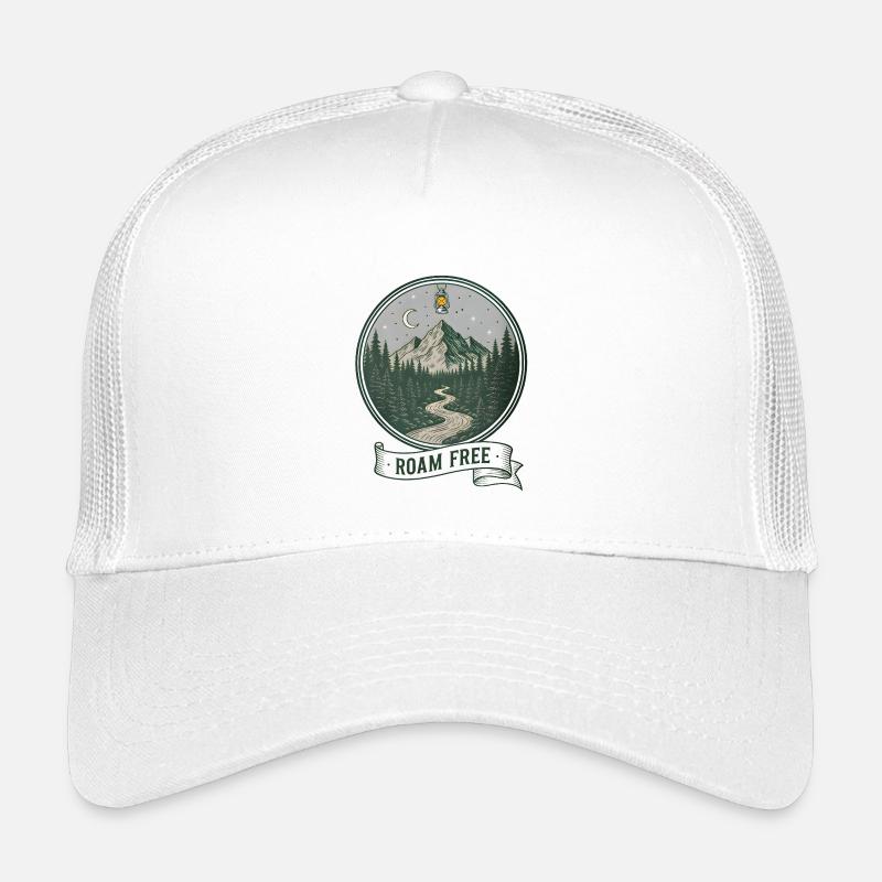 Moonlit Forest Roam Free Kids’ Trucker Cap