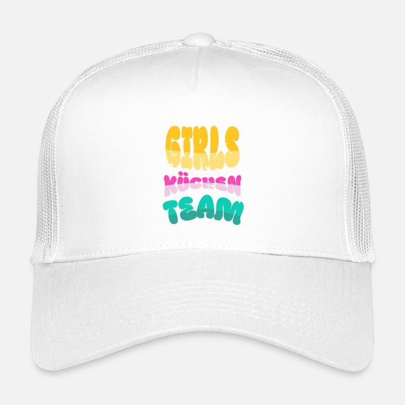 Frauen Küchen Team Küche Arbeit  Kinder Trucker-Cap