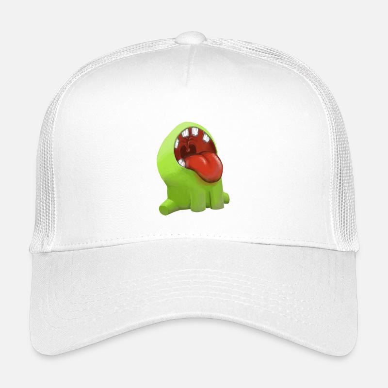 Gnom - Kinder Trucker-Cap - Weiß