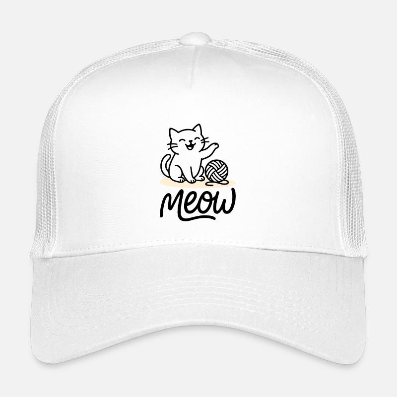 Miaou Chat Casquette trucker enfant