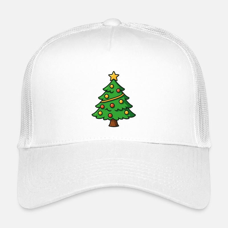 Weihnachtsbaum mit Stern Kinder Trucker-Cap