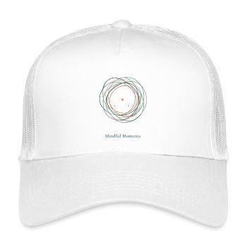 Mindful Moments | Flow & Calm Design - Kids’ Trucker Cap - white - Front