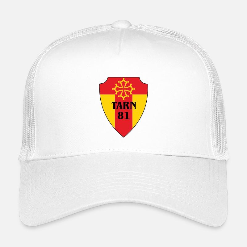 Tarn-Wappen 81 - Kinder Trucker-Cap - Weiß