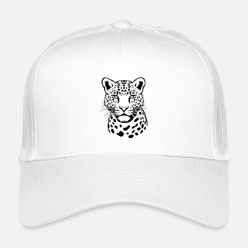 Leopard Black Gift Christmas Kids’ Trucker Cap