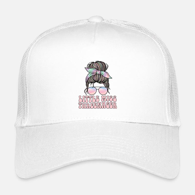 Threenager 3. Geburtstag 3 Jahre Mädchen Kinder Trucker-Cap