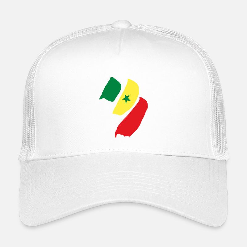 drapeau du Sénégal Casquette trucker enfant